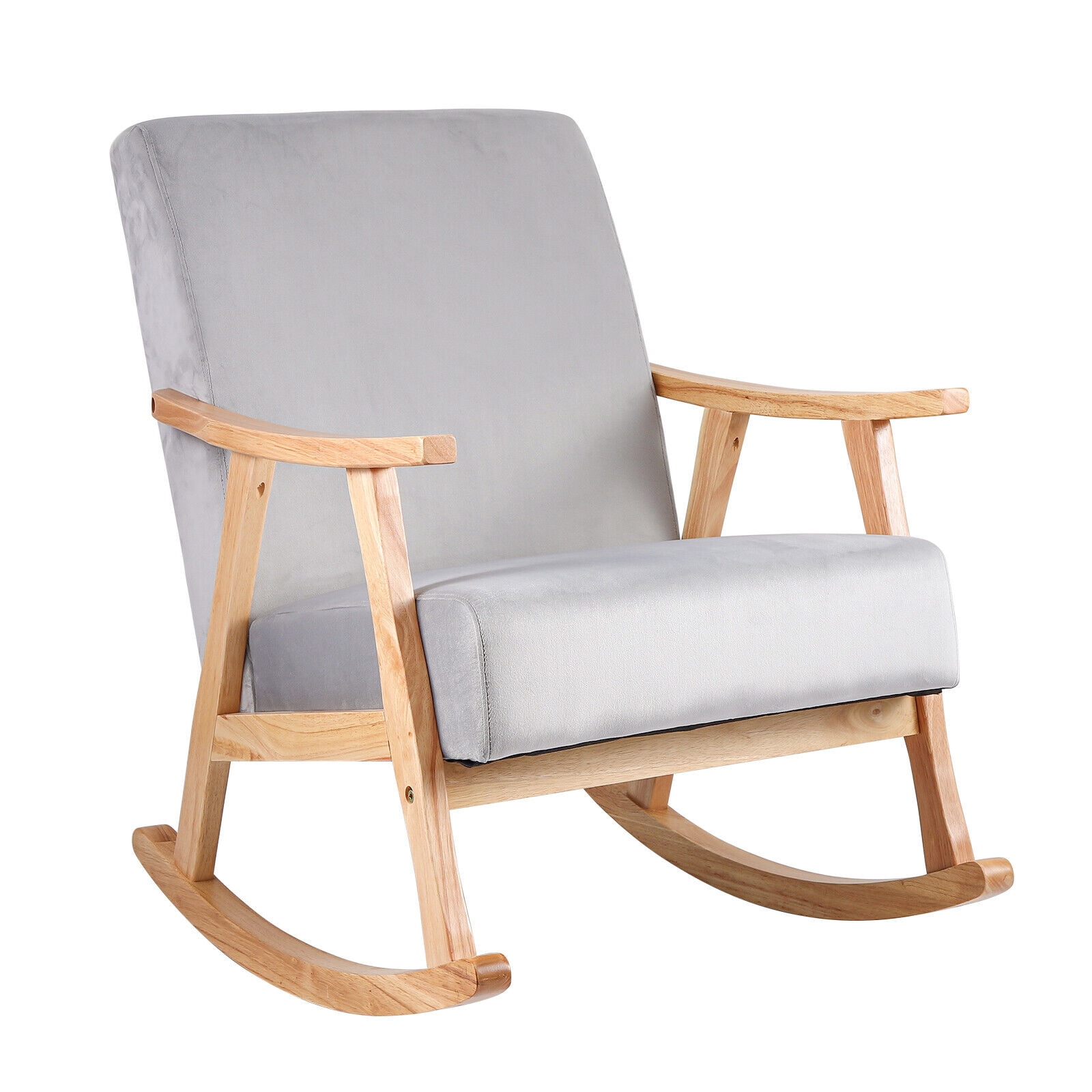 Gray Rocking Chair