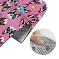 thumbnail image 5 of Yiaed Colorful Cute French Bulldog Print Bathroom Mat Set 2 Pieces Mat Anti-Skid Pad Ultra Soft and Absorbent Bathroom Bath Mat Contour Bath Rugs for Toilet Base, 5 of 6