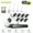 1T Hard drive, variant on SANNCE 8CH Wireless NVR CCTV System 8PCS 3MP IP Camera WIFI Audio Recording IR Night Vison CCTV Home Security Camera Surveillance Kit with 4T Hard Drive Disk