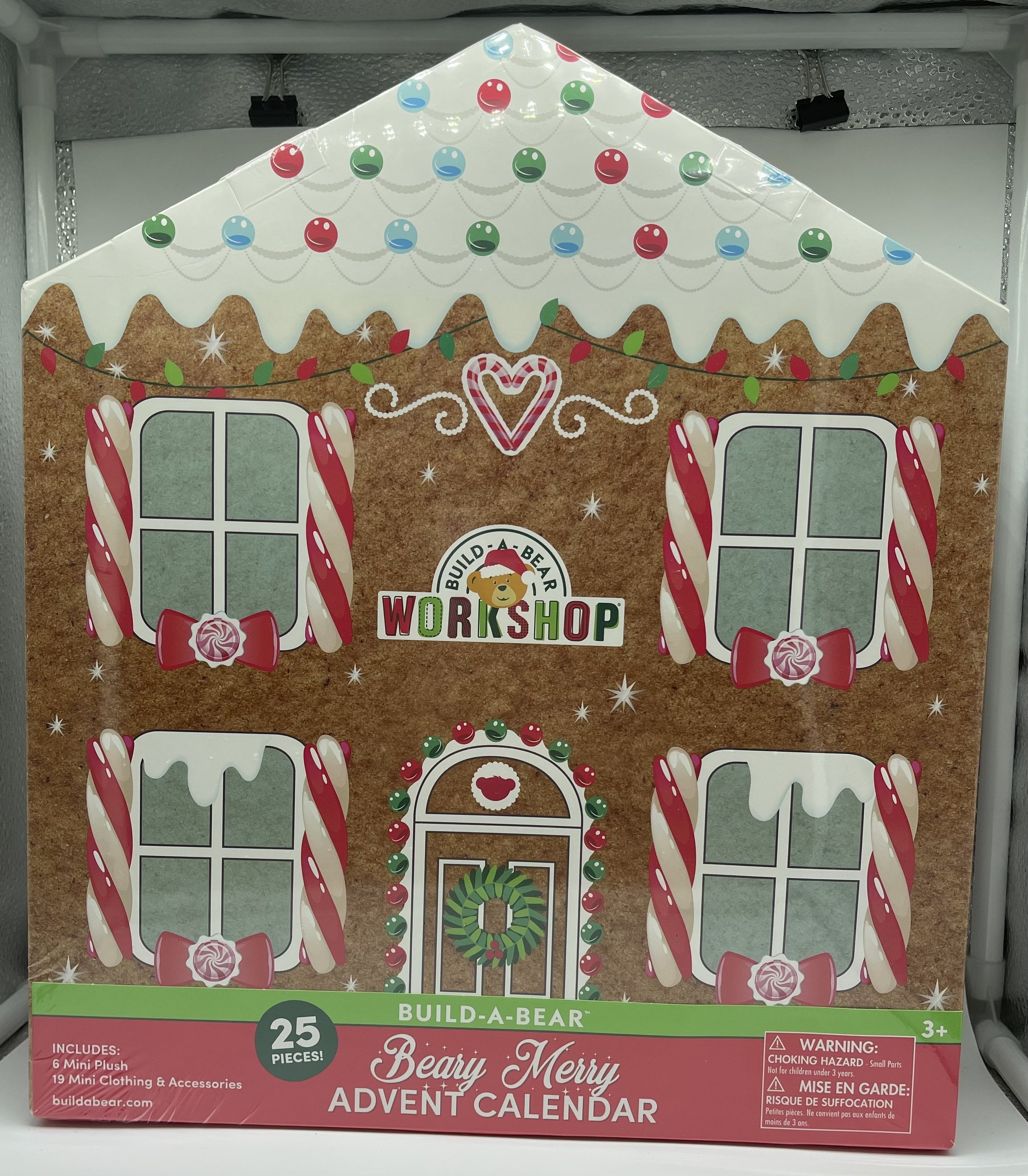 Build a Bear Beary Merry Advent Calendar Includes 25 Pieces New with