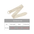 thumbnail image 4 of INSPIRE CHIC Womens Wide Waist Belts Soft Dress Belts for Ladies Vintage Beige, 4 of 6