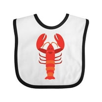 Inktastic Lobster Distressed Ocean Creature Boys or Girls Baby Bib