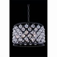thumbnail image 2 of Elegant Lighting 1206D20MB-RC 20 Dia. x 13 H in. Madison Pendent Lamp - Mocha Brown- Royal Cut Crystals, 2 of 2
