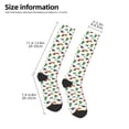 thumbnail image 4 of Fotbe Cartoon Sea Turtle print Women's Men's Novelty Crew Socks Cotton Socks Knee High Socks for Walking,Running,Nurses,Pregnancy, 4 of 8