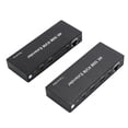 thumbnail image 1 of 4K HD Multimedia Interface USB KVM Extender Over Cat6, 50M HD Multimedia Interface 1080p 60Hz Clarity 3D HD Loop Out Mouse Keyboard Support HD KVM Extender, 3.5mm Output, for PCs Game Consoles Players, 1 of 7
