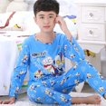 thumbnail image 1 of Disney Frozen Elsa Conjunto de pijamas para niños Ropa de dormir Pijamas para niños de primavera y otoño Ropa de casa de dibujos animados de manga larga Traje Thin12 altura 115-125cm Gao Jinjia LED, 1 of 2