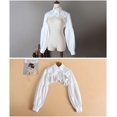 thumbnail image 3 of KuKuzhu Detachable Dickey Collar Blouse False Collar Half Shirt Long Sleeve Cropped Crop Tops, 3 of 5
