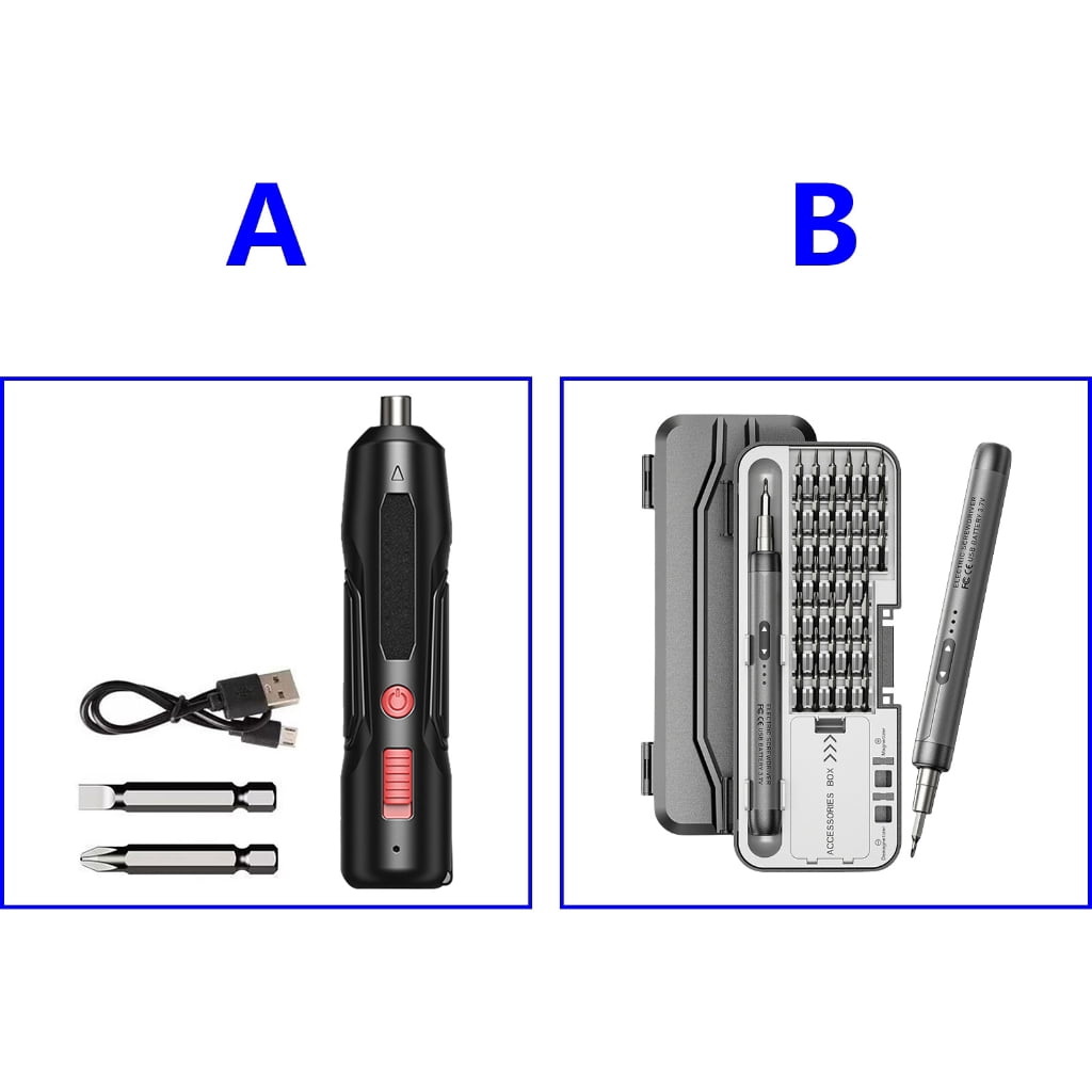 Yokua in 1 Electric Screwdriver Set 3.7V Screwdriver Rechargeable for Household
