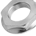 thumbnail image 3 of CRAFTHROU 2 Pcs Réduction du Bruit et des Vibrations Écrou Métrique Hexagonal Argenté pour Usage Domestique en Entretien de Machine à Laver, 3 of 8