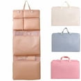 thumbnail image 2 of Popular Home Essentials, Multi Functional Compartment Travel Organizer Saving Hanging Garment Bag for Clothes Bra Underwear Socks Foldable Storage Bag, 2 of 9