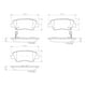 thumbnail image 2 of BALATAS CERAMICAS RIO 2016 al 2017 KIA 1.6L L4 Traseras BREMBO ., 2 of 5