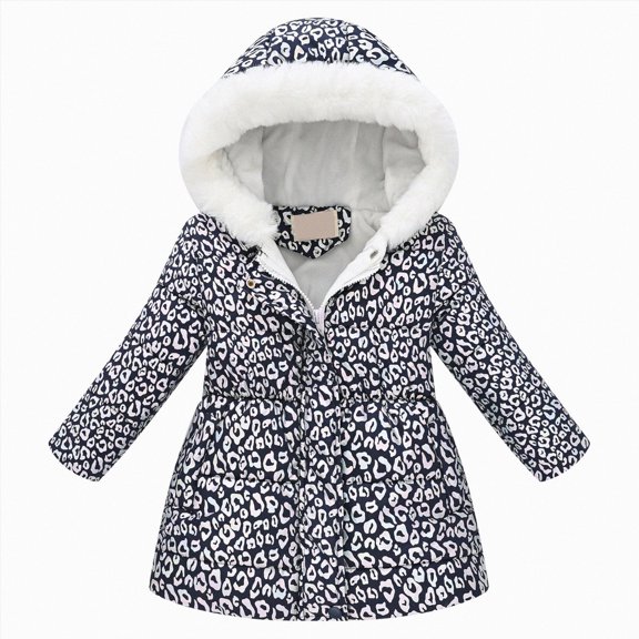 Ymyiu Toddler Girl Coat Toddler Winter Coats Lightweight Puffer Jacket for Baby Infant Kids Size 7-8 Years(Brown, 7-8 Years)