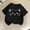 Black4, variant on Crunowin Boys and Girls Short Sleeve T-Shirt Round Neck Cat Print Summer Everyday Look Leisure Comfort Top Black Size 2T