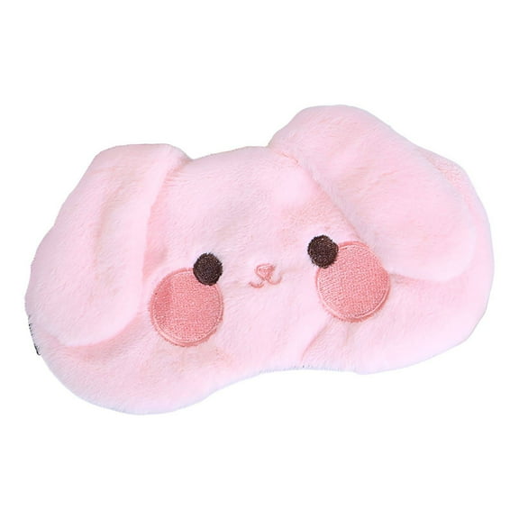 TELOLY Eye Mask,7.87*3.94"Eyemasks for Sleeping,Plush Sleep Mask Blackout