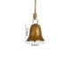 thumbnail image 3 of Xihbxyly Cencerro Vintage, Estilo Rústico Shabby, Campanas Colgantes de Hierro, Campanas Decorativas de Pared de Metal, Decoración Festiva para El Hogar, Ambiente Navideño, Puerta, Chimenea, Juego de, 3 of 5