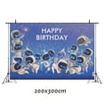 thumbnail image 4 of ASTRO BOT-decoraciones para fiesta de cumpleaños, suministros con temática de juego, pancarta, tazas, platos para niños, 4 of 5