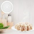thumbnail image 3 of EeaseCA 1Pc Versatile Dumpling Steamer Premium Ceramic Steaming Holder Fish Steaming Plate, 3 of 7