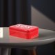 thumbnail image 4 of unbranded 2Ud Caja De Almacenamiento Metálica Roja Para Viaje Con Organizador Multifuncional Y Patrón De, 4 of 7