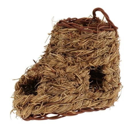 Hamster Straw Grass Nest Cage Bed For Small Pet Squirrel Rat