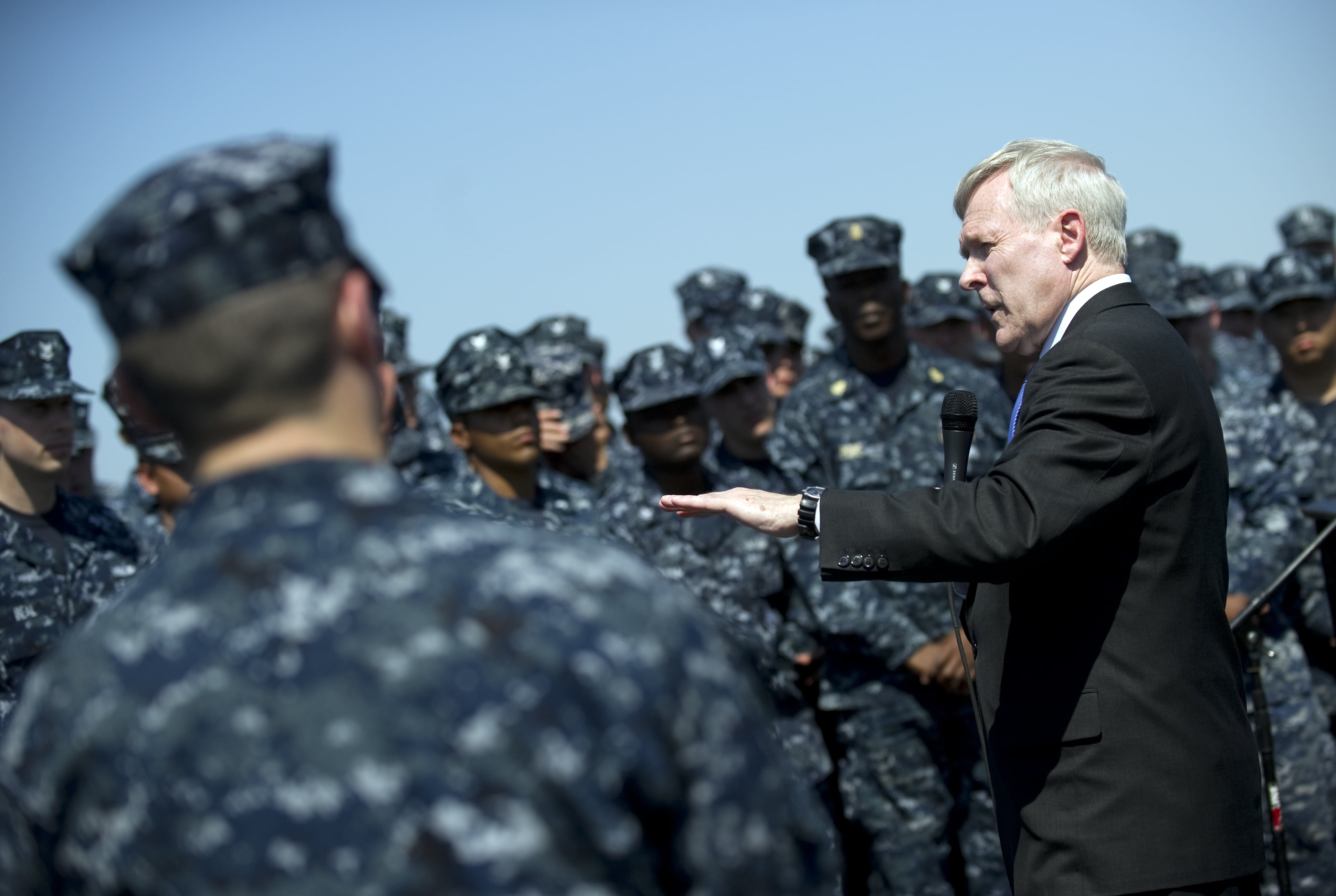 LAMINATED POSTER Secretary of the Navy (SECNAV) the Honorable Ray Mabus
