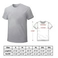 thumbnail image 2 of Hanmun Men's Extraterrestrial Alien T-Shirts Short Sleeve Cotton Round Crew Neck 2XL T-Shirt Moisture Wicking Gray USA, 2 of 9