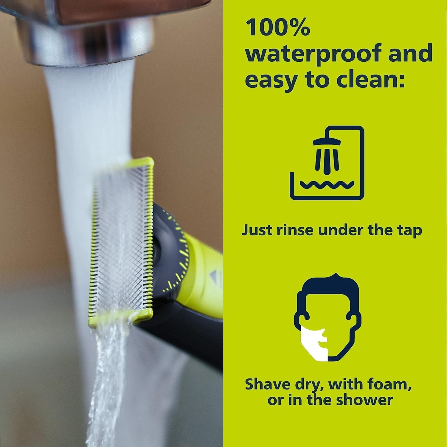 Philips OneBlade 360 Face & Body, Wet & Dry, Trim, Edge & Shave