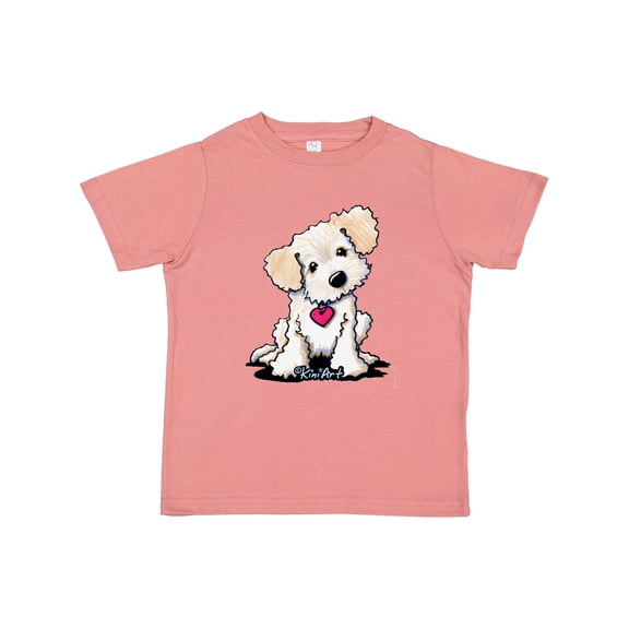 Inktastic Cream Doodle Pup Boys or Girls Toddler T-Shirt