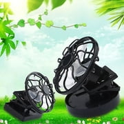 Mini portable solar small fan clip type battery fan solar power energy board cooler maximum speed fan
