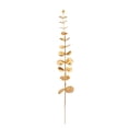 thumbnail image 2 of Injueey 20 hojas artificiales de amplia aplicación, plantas falsas de bajo mantenimiento para decoración de bodas, flores de plantas Plantas Artificiales Oro Eucalipto, 2 of 6