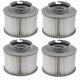 thumbnail image 1 of INF Poolfilter för MSPA uppblåsbara pooler FD2089 4-pack, 1 of 5