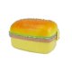 thumbnail image 1 of Hamburger Shape Lunch Box Double Layer Cute Burger Bento Box Lunchbox Children School Food Container Spoon Fork Tableware Set Tw, 1 of 5