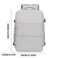 thumbnail image 4 of Back to School Essentials,Large Capacity Travel Backpack Multifunctional Laptop Backpack Casual Business Daypack Portable Storage Bag for Travel and Work, 4 of 8