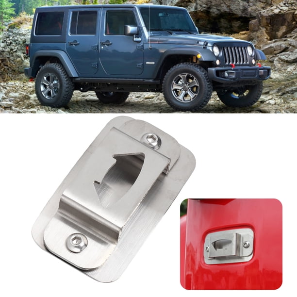Abridor de botellas para automóvil, accesorio para automóvil de aleación de aluminio, abridor de botellas de aleación de aluminio, diseño de clase mundial