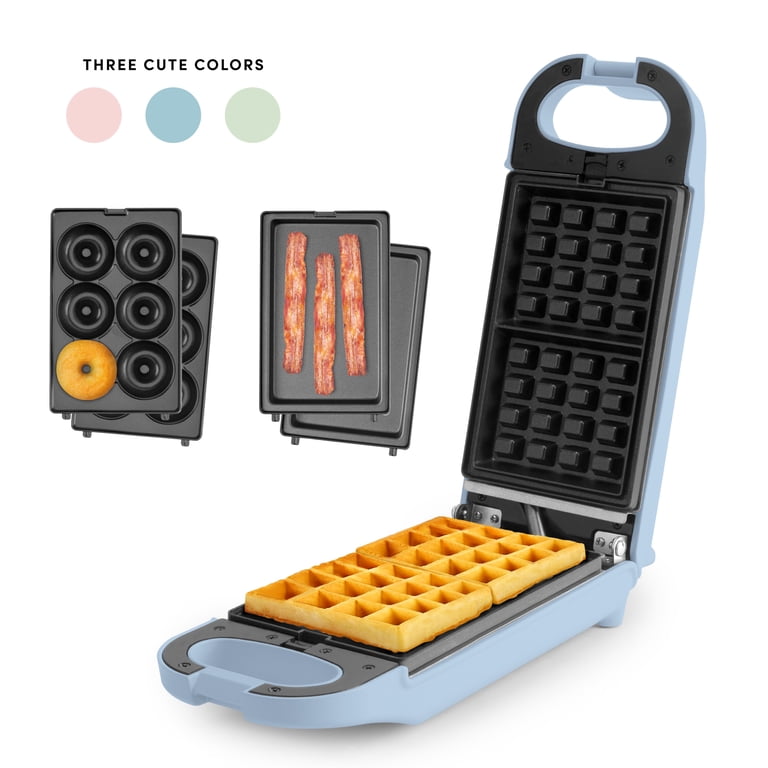 Flip Waffle and Donut Maker with Interchangeable Plates photo 2