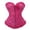 A30 Hot Pink, variant on Halloween Costumes For Women Fashion Victorian Corset With Lace Trim Zipper Closure Body Shaping Shapewear Halloween Costume Red M