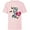 Soft Pink, variant on Tim Burton’s The Nightmare Before Christmas Jack Sally Heart - Short Sleeve T-Shirt for Kids - Customized-Athletic Heather