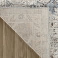 thumbnail image 4 of 7' X 10' Blue and Gray Abstract Distressed Area Rug, 4 of 9