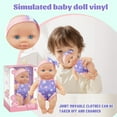thumbnail image 6 of Adorable Baby Doll with Interactive Features Soft Body, Realistic Sounds, Perfect for Kids Ages 3 and Up, 6 of 6