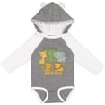 thumbnail image 3 of Inktastic First Birthday Safari Jungle Animals Boys or Girls Long Sleeve Baby Bodysuit, 3 of 5