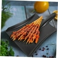 thumbnail image 4 of Tableware Plate Frosted Imitation Porcelain Shovels Tableware Plate,Snack Tray Grill Platter,B, 4 of 8
