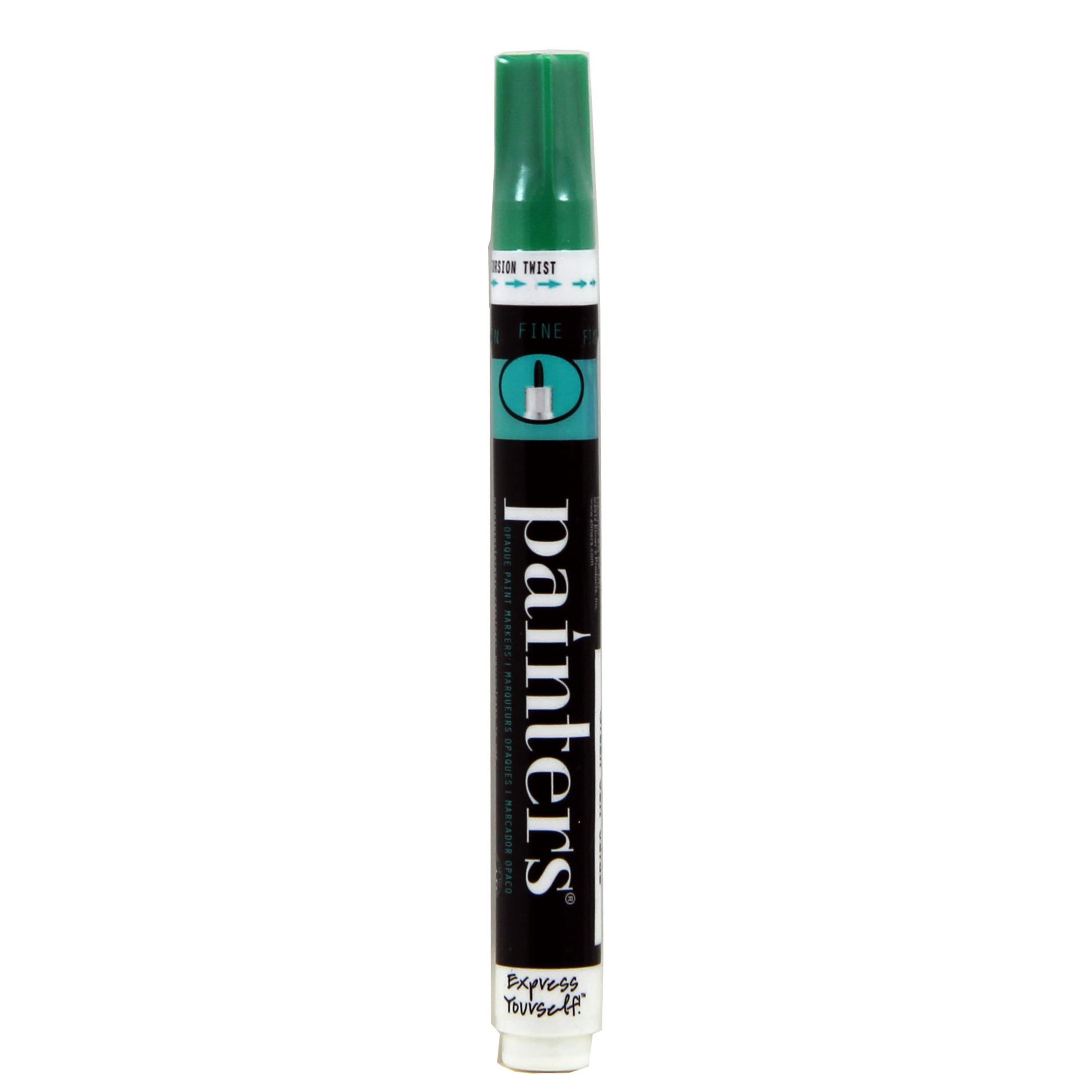 Painters Fine Tip Green Paint Pen