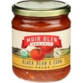 thumbnail image 2 of Pack of 6, Muir Glen Organic Black Bean and Corn Salsa, 16 oz, 2 of 6