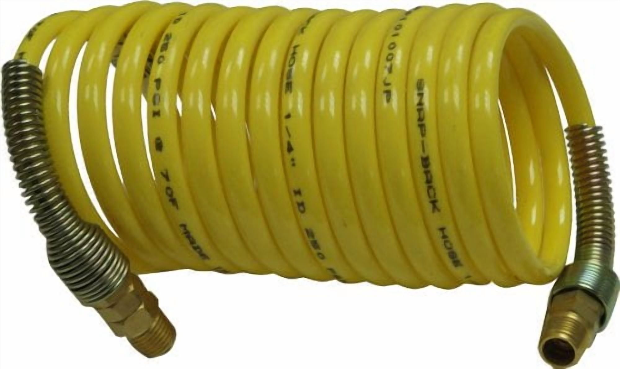 Guardair 14X12B03 1/4"" Id X 12' Recoil Air Hose Nylon Coilguard