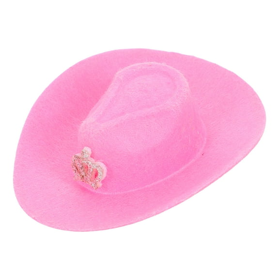 Dayesque Mini Cap Bottle Topper Western Party Favors Decorations Hat Ornament for Bottle Decoration