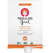 Regular Girl Organic Powder, Prebiotic Fiber Supplement and Probiotics for Women, Low FODMAP, 30 Servings, Unflavored