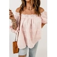 thumbnail image 3 of ABPHQTO Blusa De Mujer Con Manga Abullonada Y Ojales Beige, 3 of 5