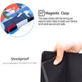 thumbnail image 3 of Allytech Flip Case for Samsung Galaxy Tab A7 Lite 8.4" SM-T220 T225 2021 Released, Slim PU Leather Multi Angle Viewing Stand Shockproof Colorful Pattern Case Cover for Girls Women, Red Fox, 3 of 5