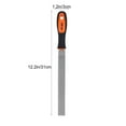 thumbnail image 2 of Alasum 1Pack Woodworking Rasp Carbon Steel Metal File Tool for Shaping Wood and Metal 11.8x0.79in, 2 of 8