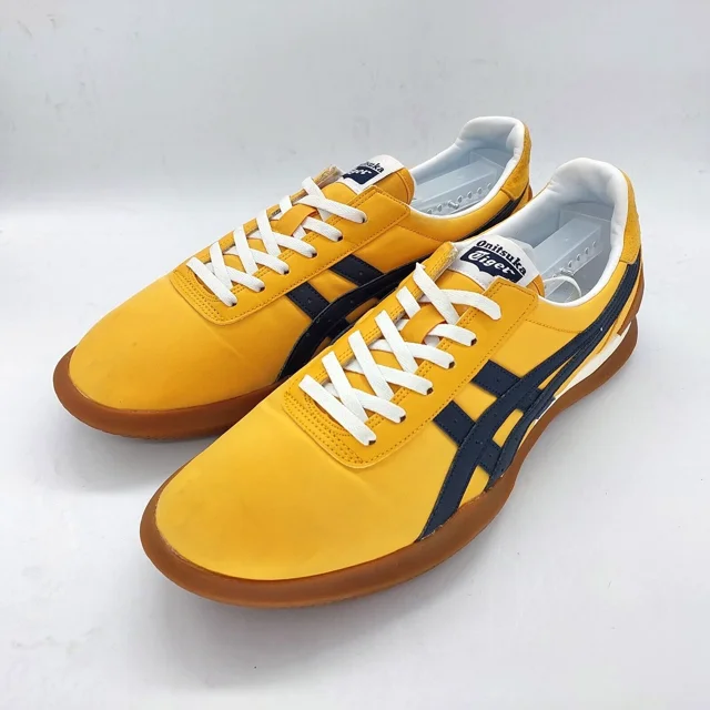Onitsuka Tiger Ohbori EX Yellow Black Us8.5 Eu42 26.5cm Nylon Sneaker 1183A806