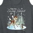 thumbnail image 3 of Disney Bambi - Christmas - Up To Snow Good - Women's Racerback Tank Top, 3 of 5